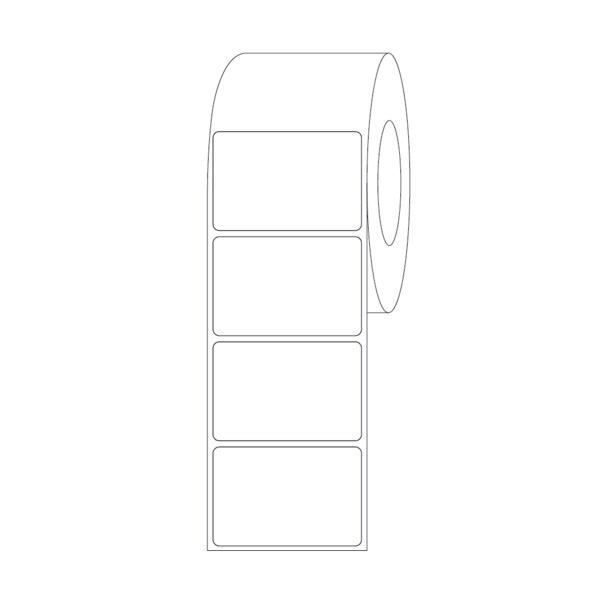 Label, Blank Direct Thermal 2" x 3"